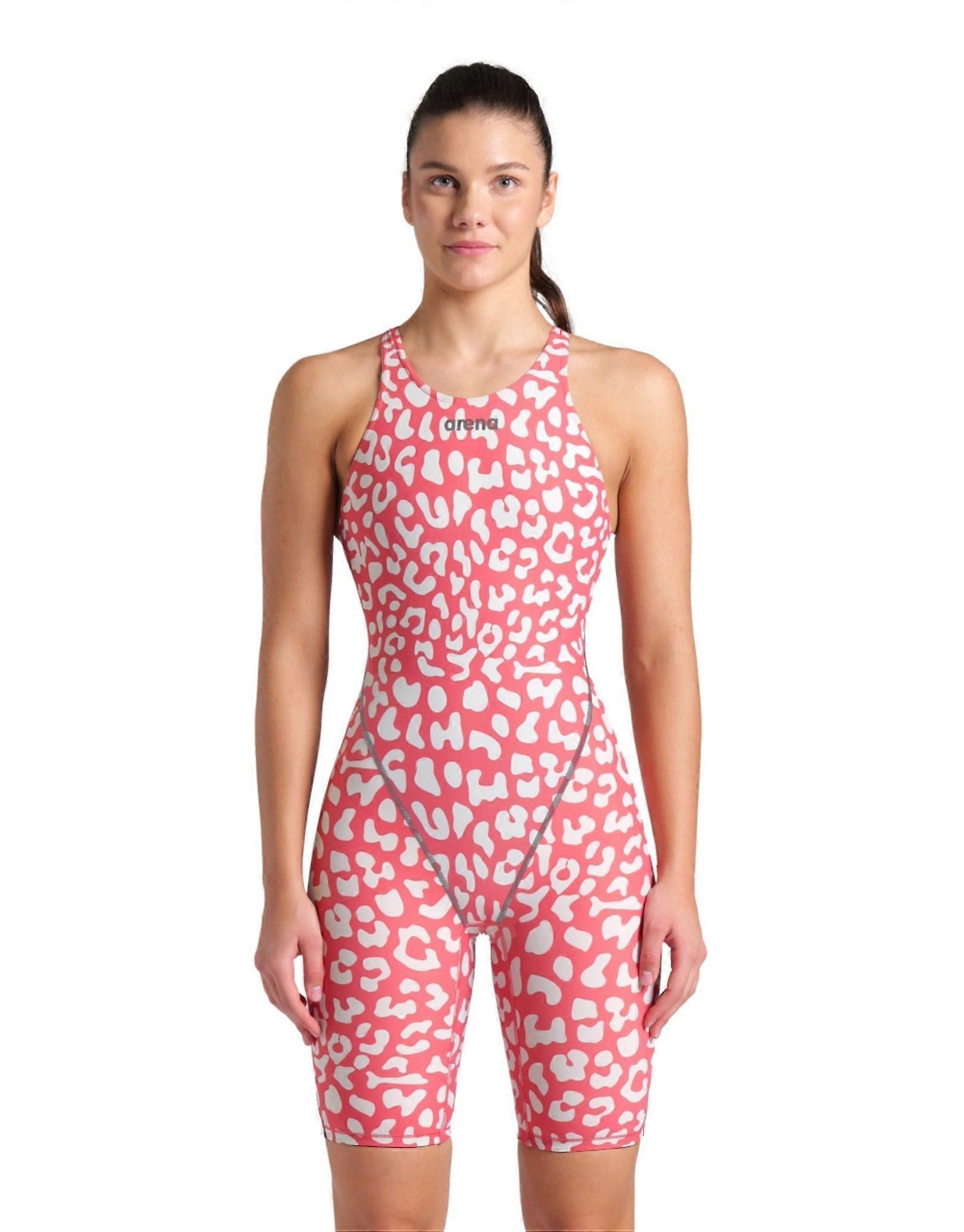 Ediție limitată Powerskin ST NEXT Open Back - Leopard Skin Geranium