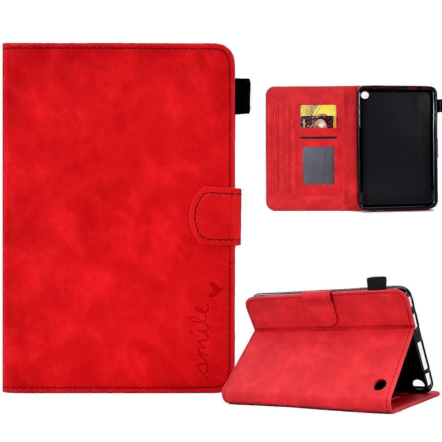 Leather Tablet Case For Amazon Kindle Fire 7 2022