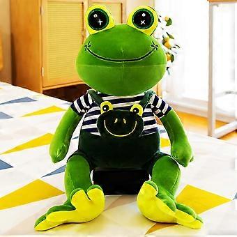 Animal Plush-13.8'' Frog Plush Toy Super Soft Cute Stuffed Animal Plush Frog Doll for Kids (A)