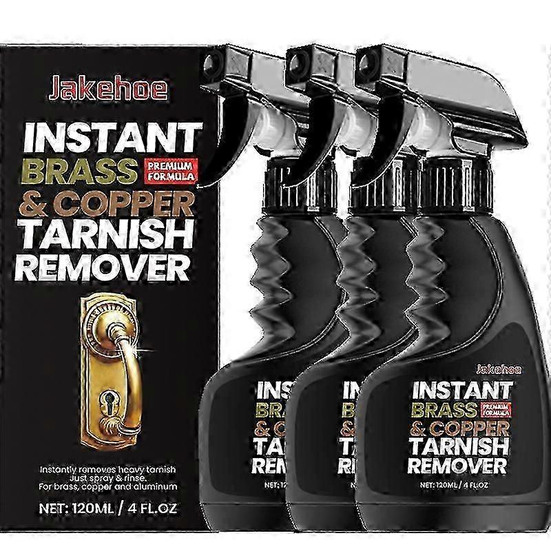 3x Brass & Copper Tarnish Remover