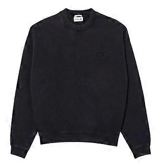 Lacoste Unisex Adult Washed Fleece Loose Fit Sweatshirt