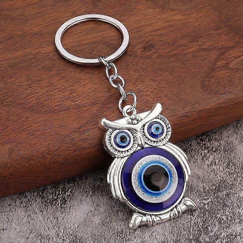 Retro Owl Keychain