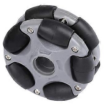 3x58mm Plastic Omni Wheel Compatible with DIY Robot Car Toy Platforms 360 Degree Motion