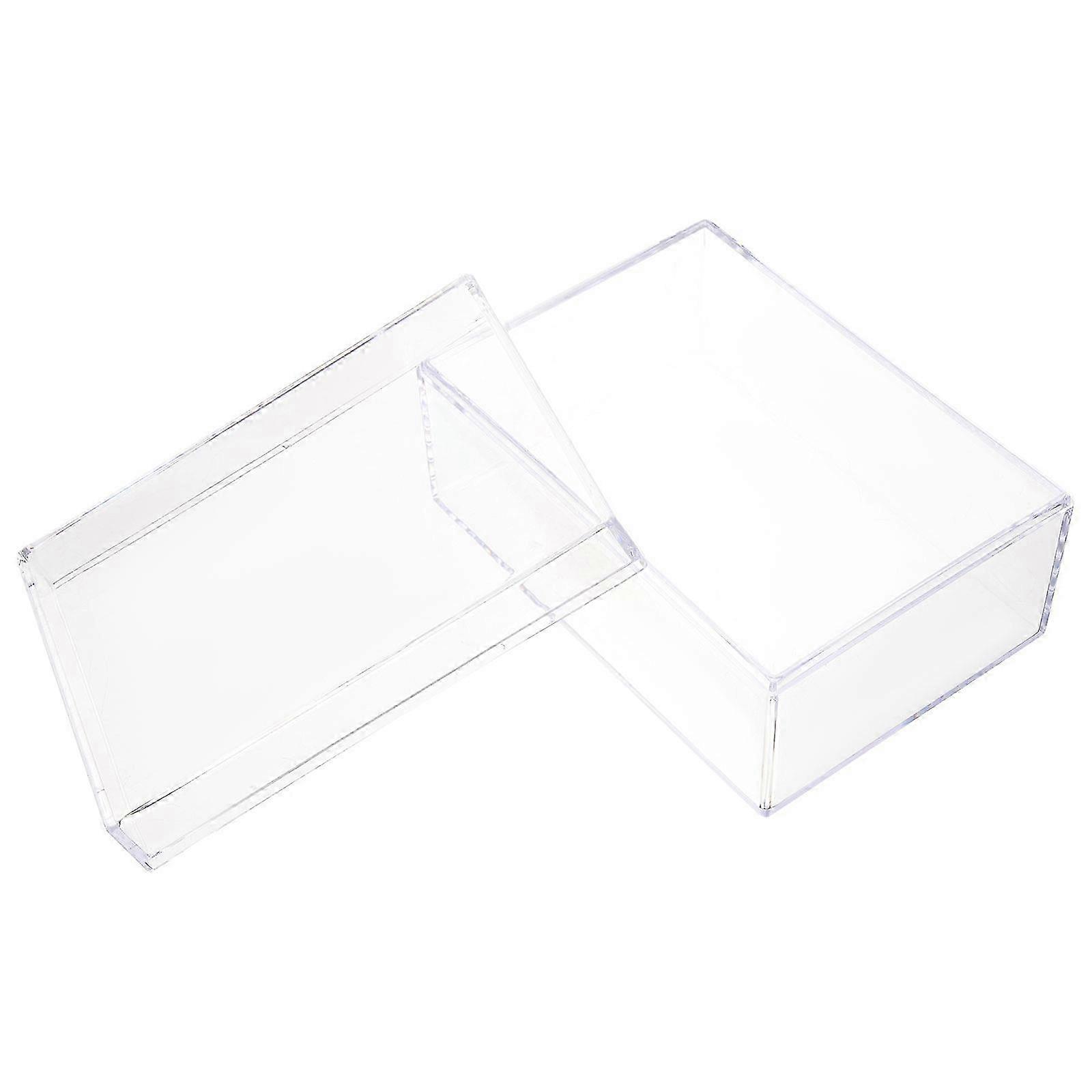Playing Card Storage Case Plastic Box Empty Box Clear Card Case Poker Card Protector