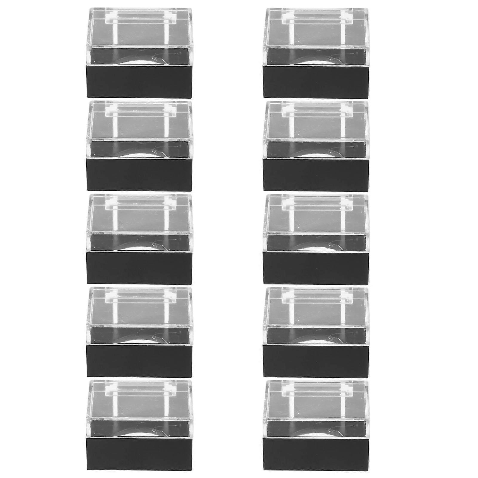 10pcs Push Button Covers Safety Switch Covers Push Switch Guard Plastic Protectors
