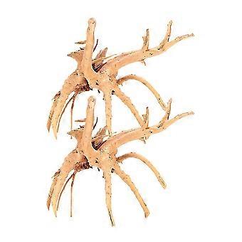 2pcs Fish Tank Dead Wood Aquarium Landscape Dead-wood Ornament Aquarium Decor