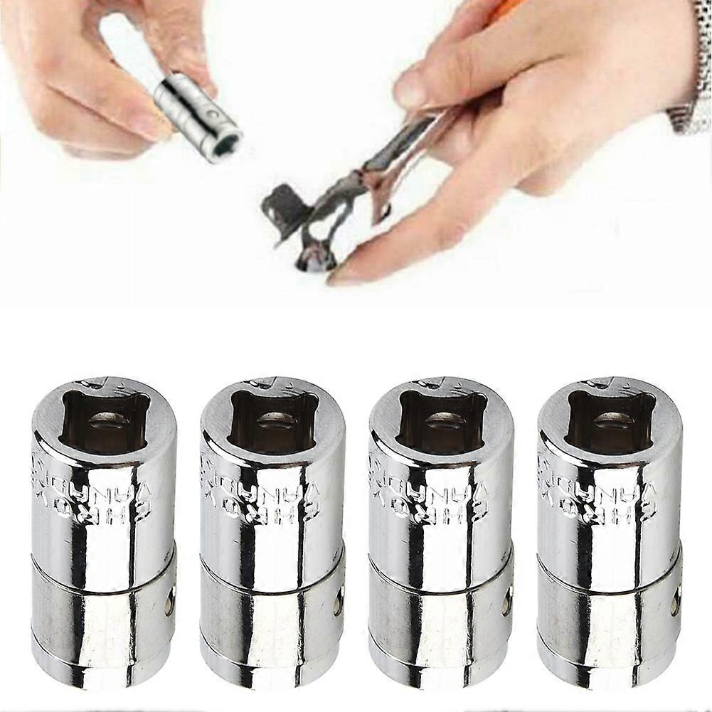 Socket Adapter 1/4 Square Drive To 1/4 Hex Socket Bits Converter Screwdriver Bit Adapter High Quality Hand Tools