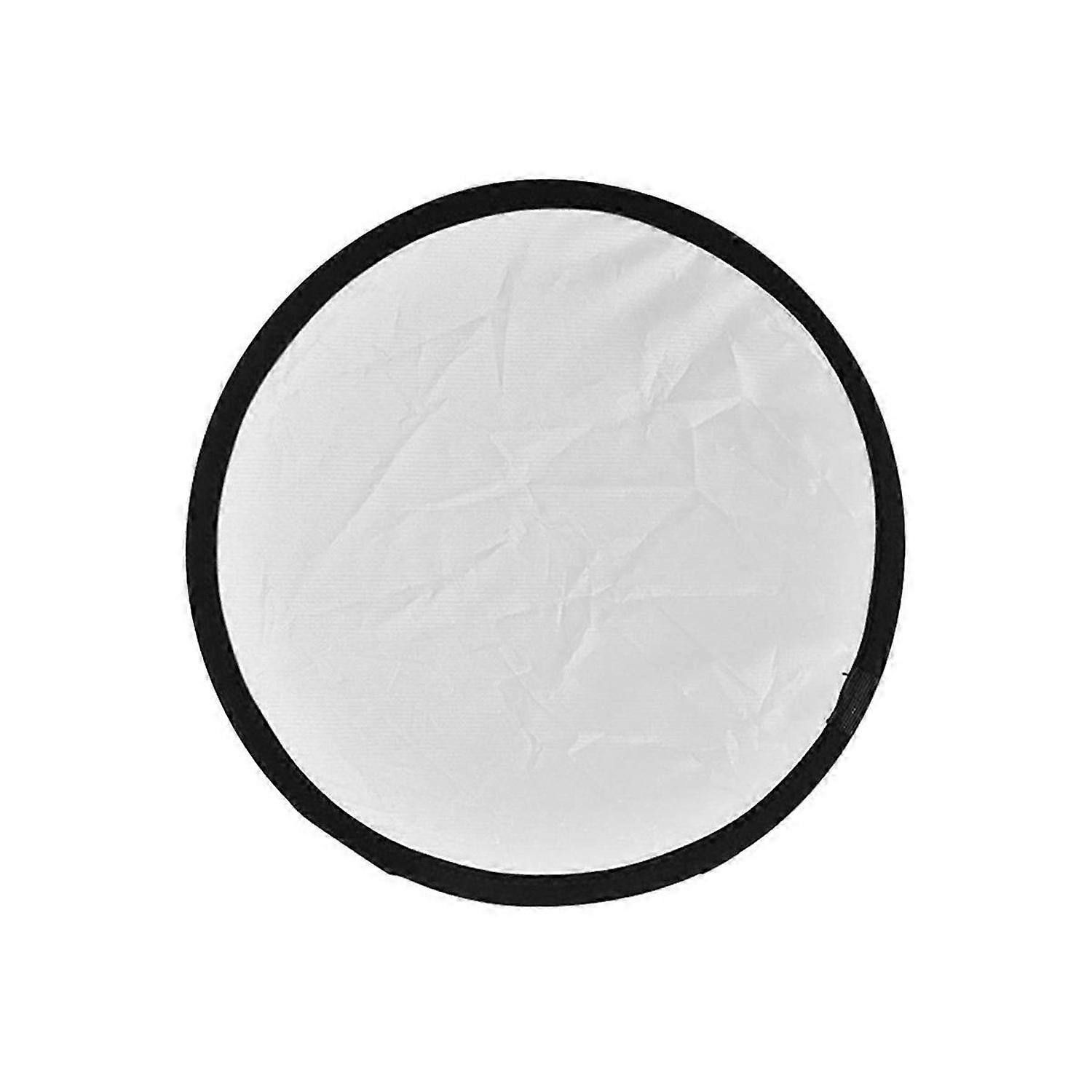White+Silver Light Reflector Light Diffuser Collapsible