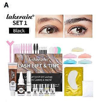 Complete Eyelash Lift & Tint Kit: Perm, Fixation, Brow Tint for Home Use