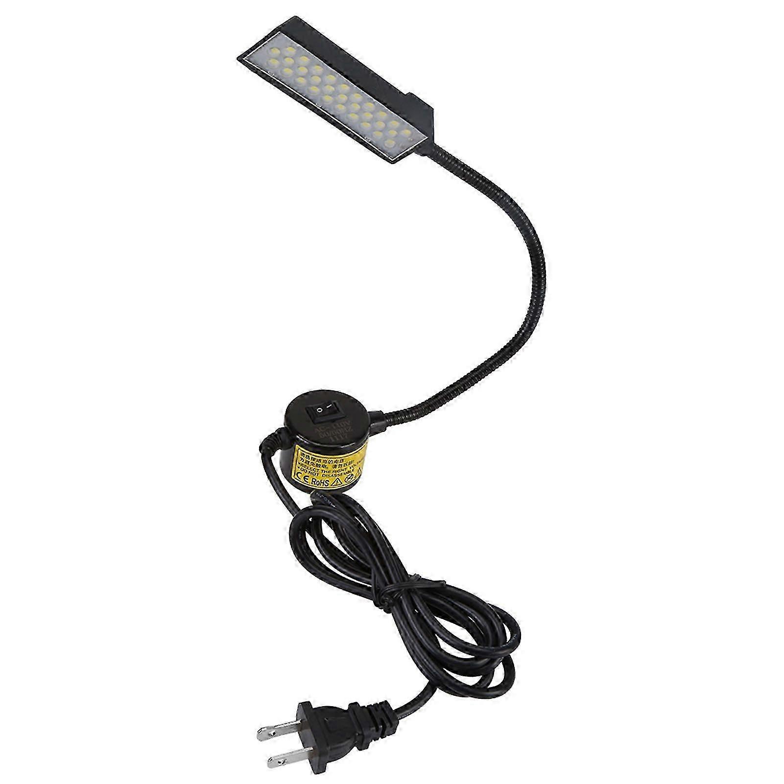 1pc 30 LED Light Lamp Magnetic Base Switch compatible with Sewing Machine Working Light