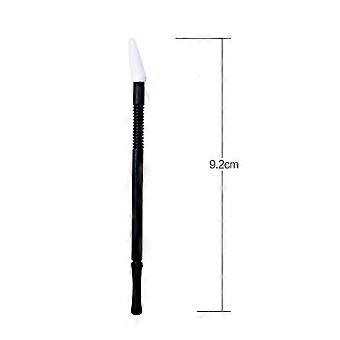 Disposable Lip Brush Stick for Makeup Use 100Pcs Black Portable Lip Brush