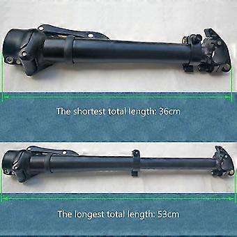 Folding Bicycle Stem compatible with Head Tube Replacement Adjustable Handlebar Headtube Bicycle Front compatible withk Components