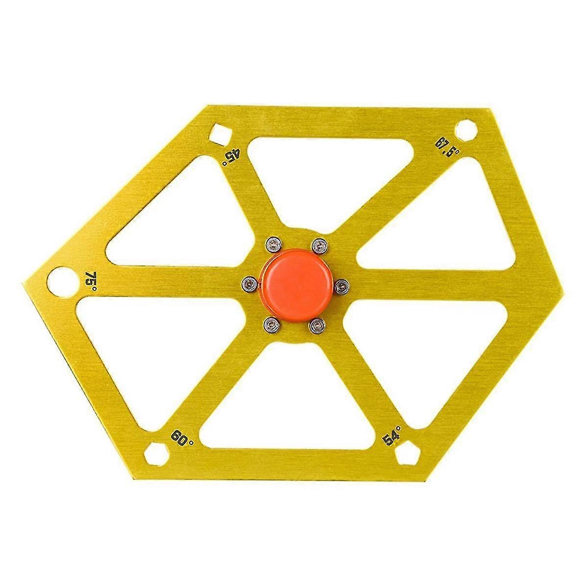 Woodworking Angle Ruler Cutting Machine Cutting Machine Table Saw Angle Adjustment Tool Multifunctional Hexagon Ruler