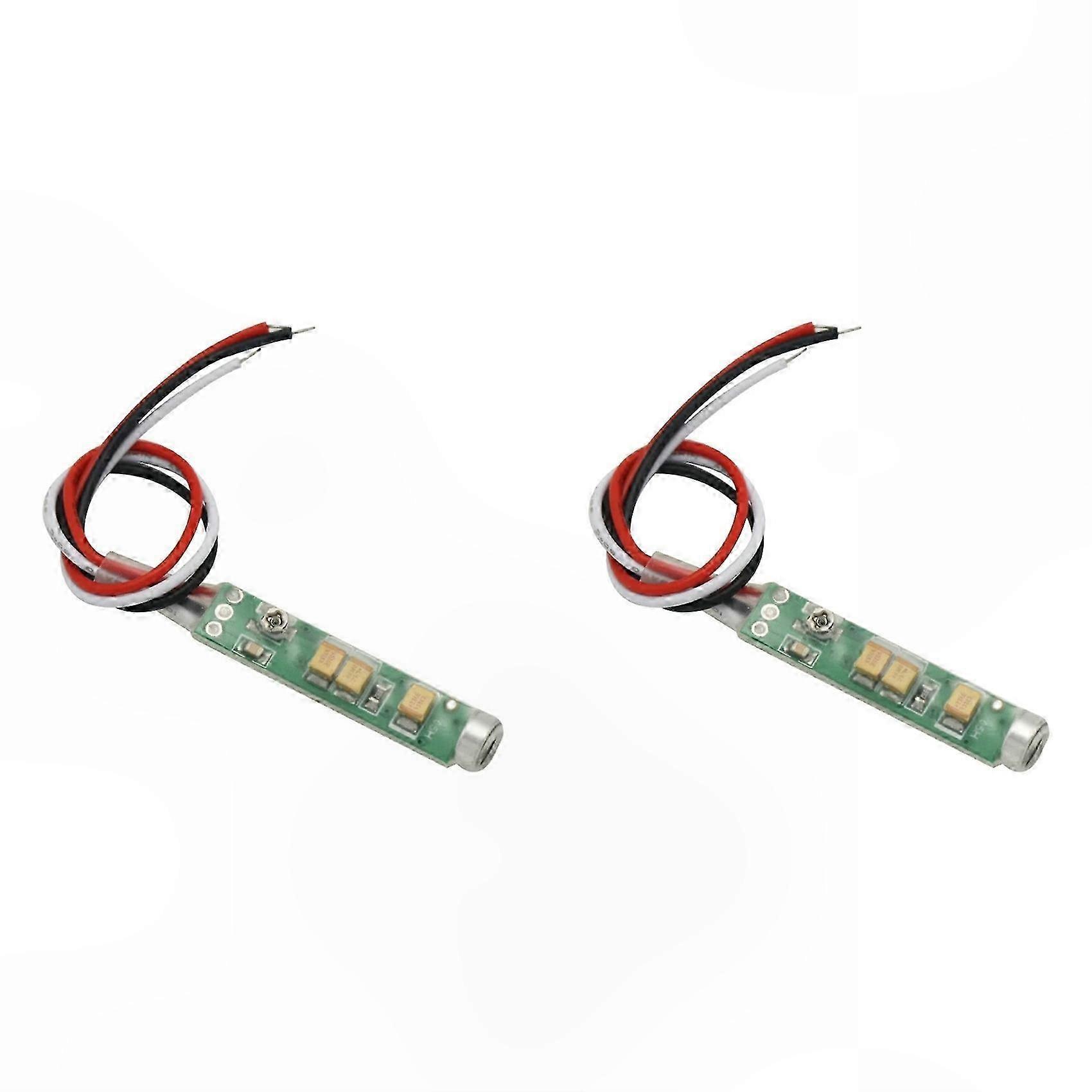 Microphone Pickup Adapter Module with Pre-Amplifier, Adjustable Output Volume, 2x