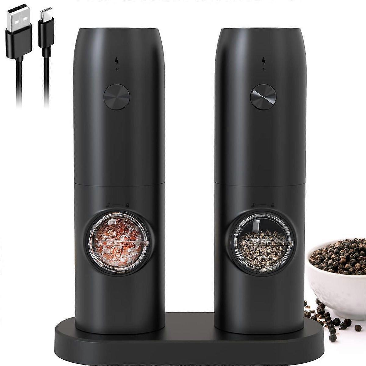 Rechargeable Adjustable Automatic Pepper Grinder
