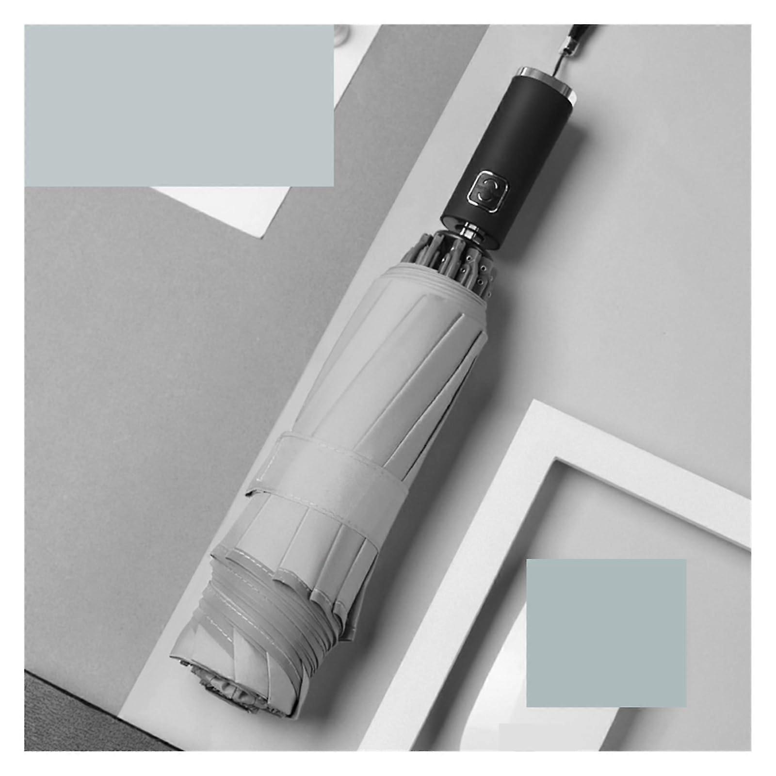 Large Folding Umbrella for Men Automatic Open Close Windproof TenBone Frame Waterproof Canopy