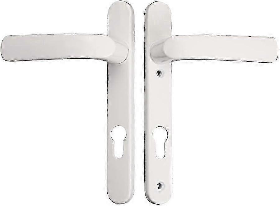 1 Pair Chrome Door Handles Compatible with Various Outer Doors 92PZ