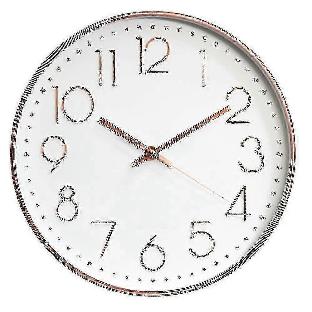 Wall clock silent without ticking quality quartz-