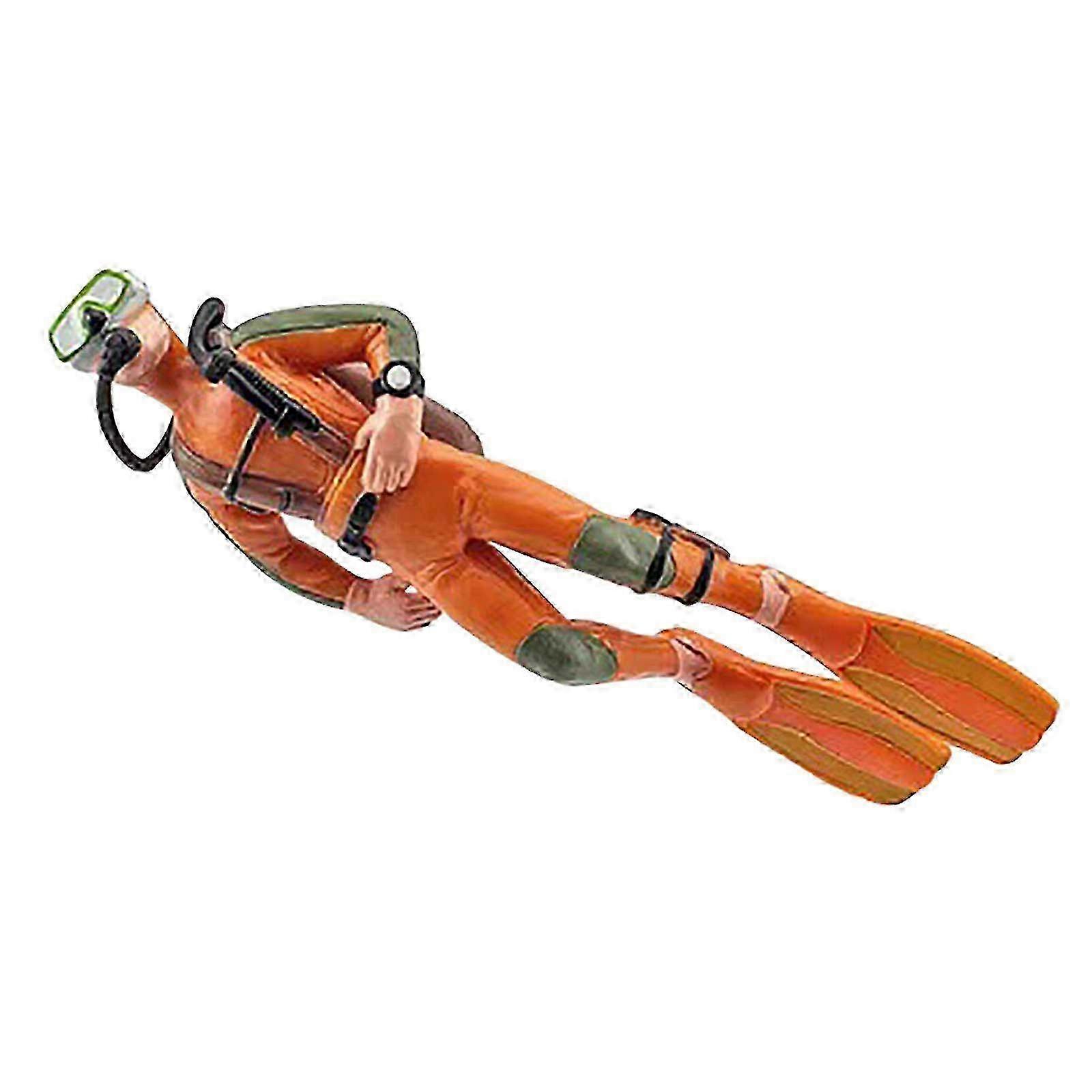 Floating Mini Diver PVC Ornament