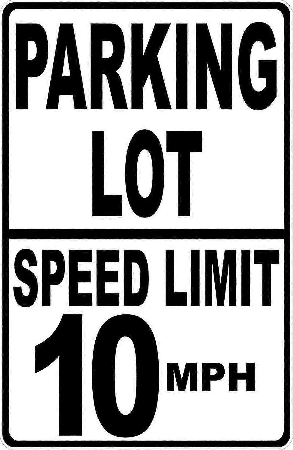 Durable 12x18 10 MPH Sign