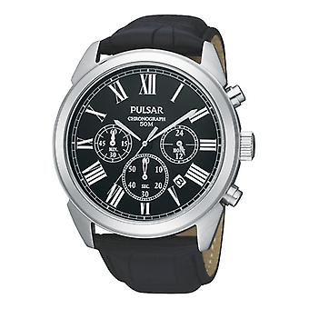 Pulsar portland Quartz Analog Man Watch with PT3019X1 Cowskin Bracelet