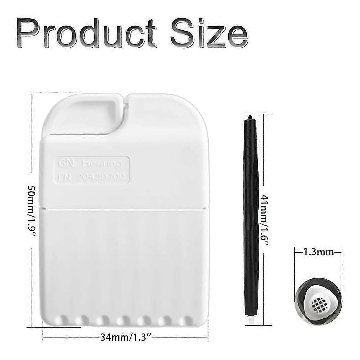 White GN Hearing Aid Wax Guards