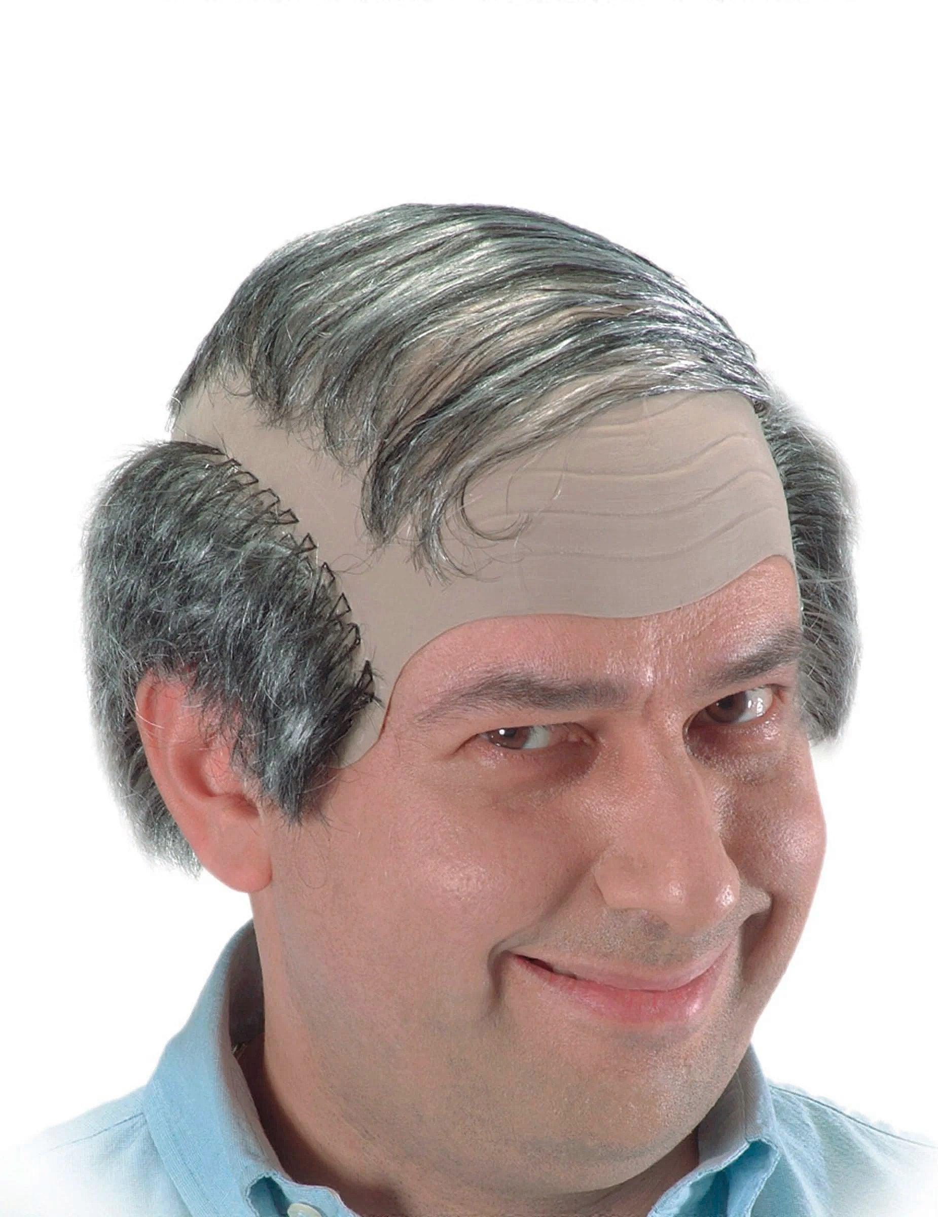Adult bald man wig