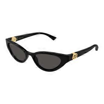 Gucci GG2194S 001 Full Rim Black Women Cat Eye Sunglasses UV3 Original