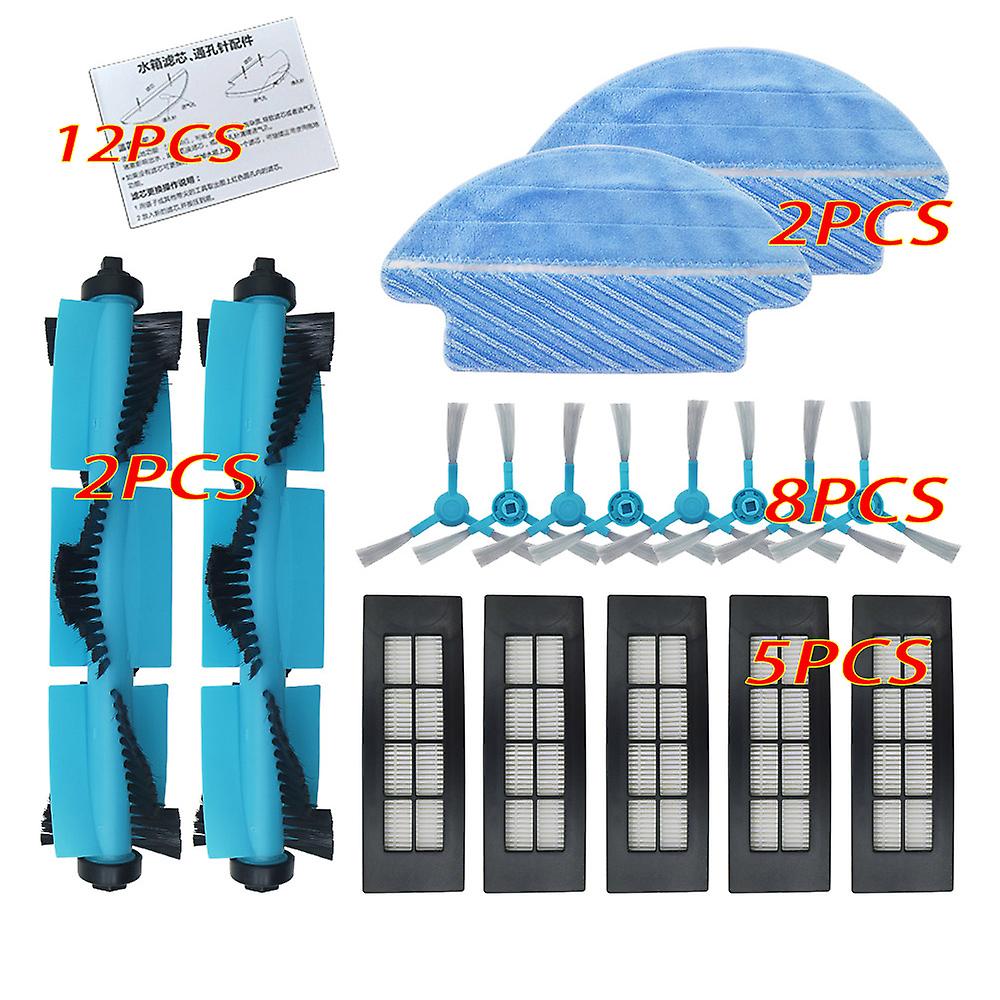 Hepa Air Filter For Cecotec Conga 3090 Robot Vacuum Cleaner Replacement Parts Mop Cloth Side Brush Roller Main Roller