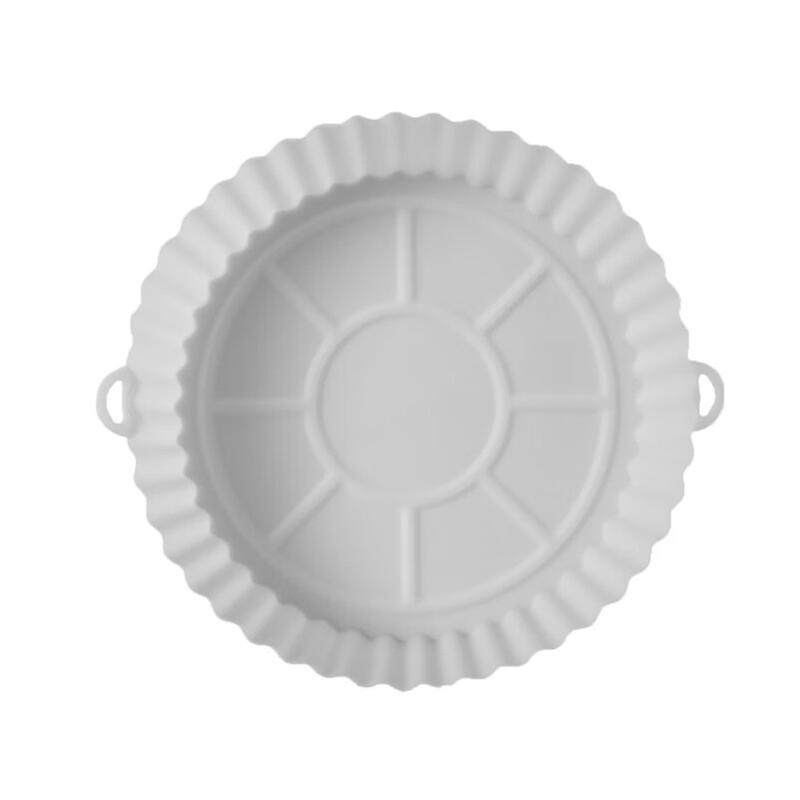 Air Fryer Silicone Pot Oven Baking Tray Fried Pizza Chicken Basket Mat Round