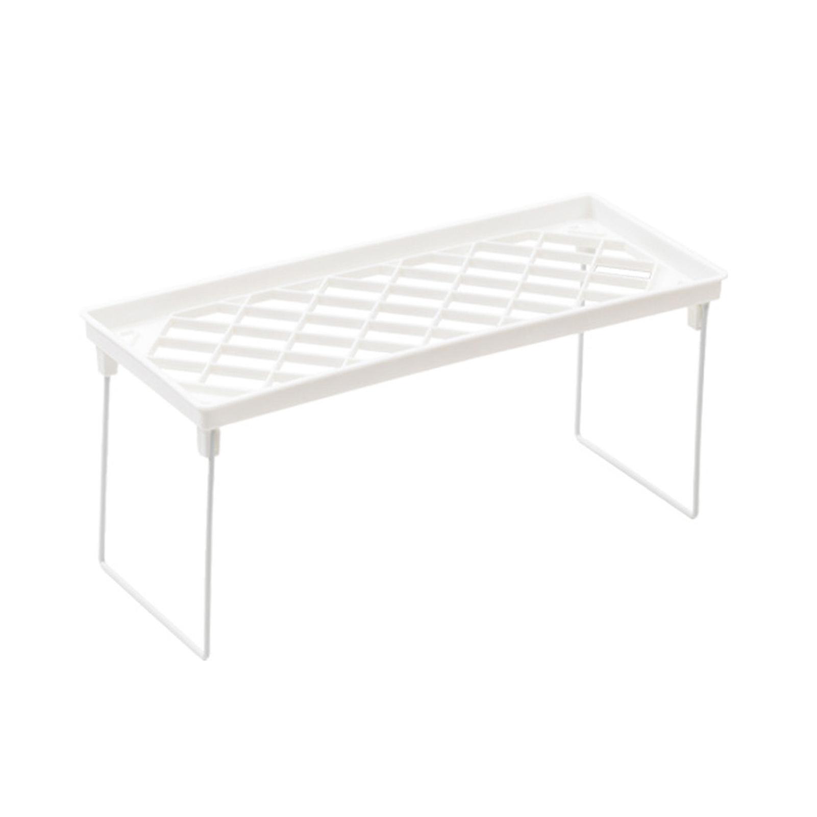 Countertop Wrought Iron Layered Storage Rack Dormitory Desktop Stackable Cabinet Inner Compartment Divider