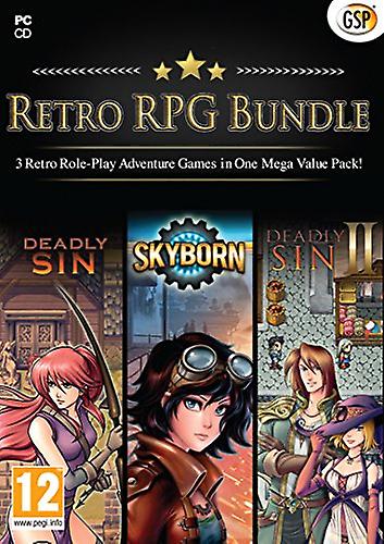 Retro RPG Bundle - 3 Games in One Mega Value Pack (Deadly Sin Deadly Sin 2 Skyborn) (PC CD) - New & Sealed