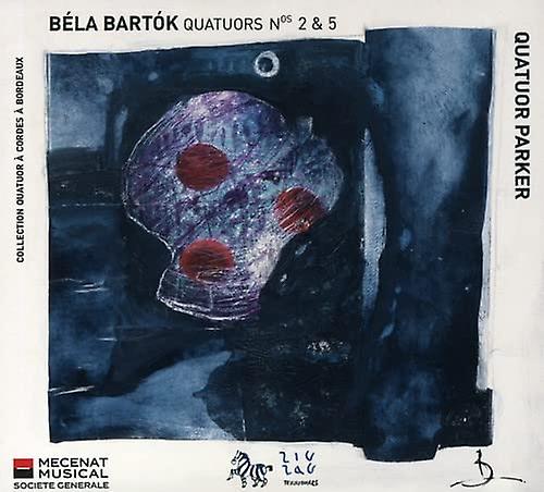 Parker String Quartet - Bartok - Quartets 2 & 5 [CD]