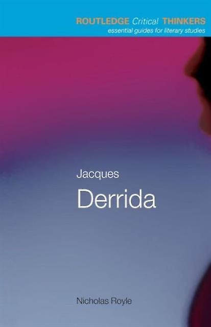 Jacques Derrida by Nicholas Royle Paperback