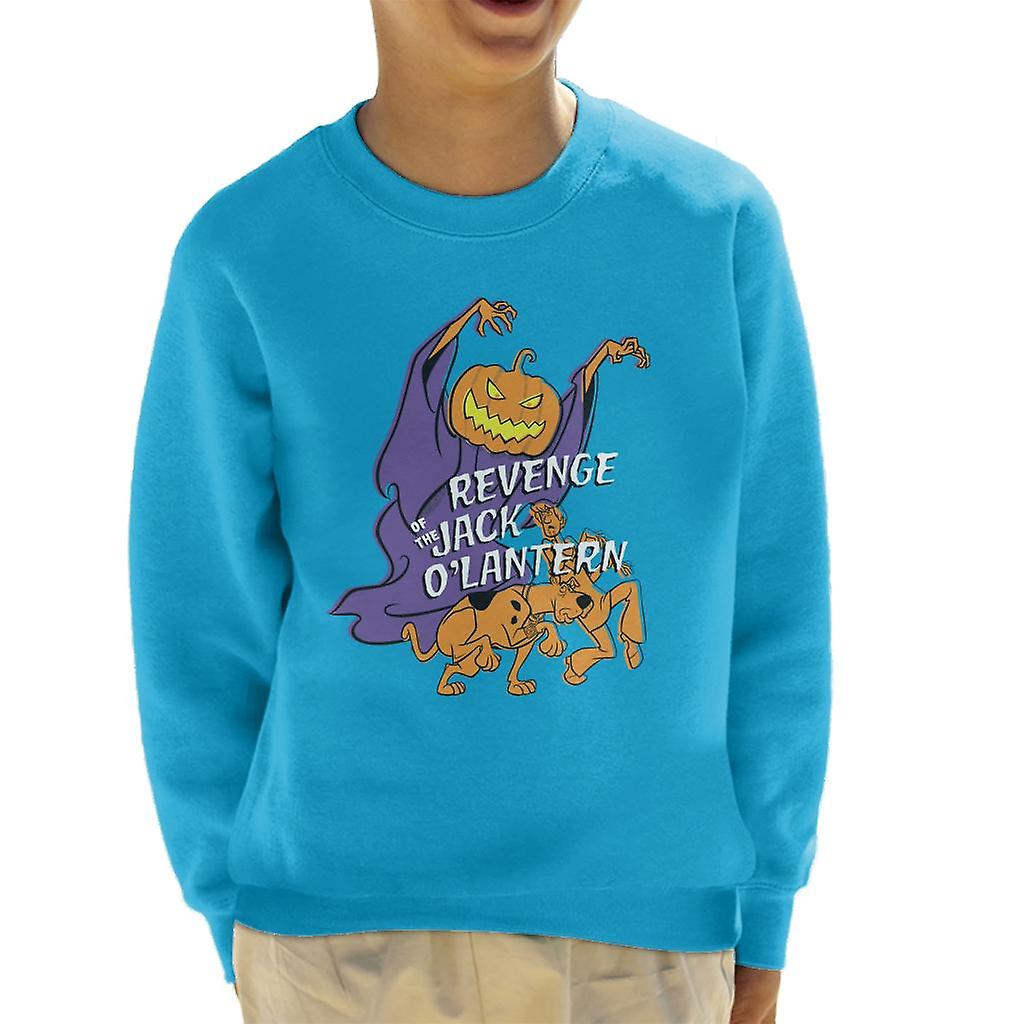 Scooby Doo Halloween Jack O Lantern Kid's Sweatshirt
