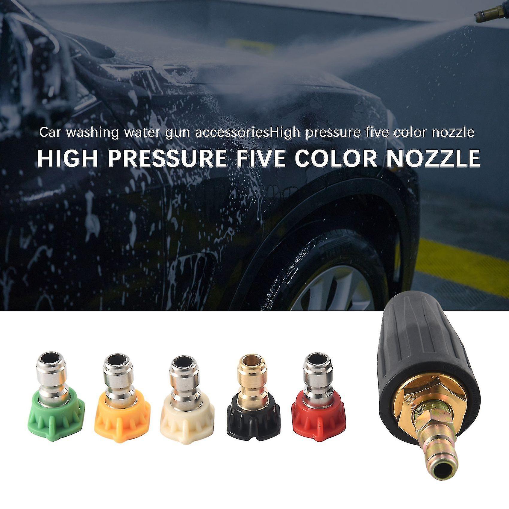 Buse Turbo Pour Nettoyeur Haute Pression, Buse Rotative Pour Eau Chaude Et Froide Raccord Rapide 1 4 Orifice 3 0 3600 Psi