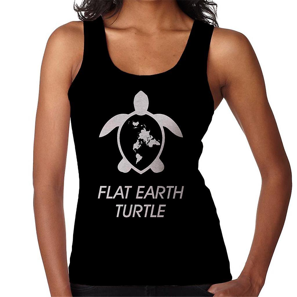 Flat Earth Turtle kvinnor ' s Vest