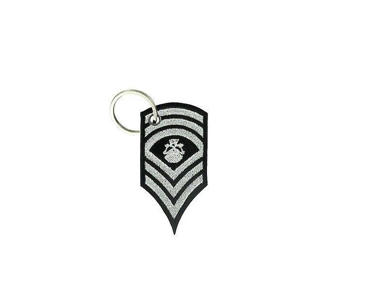 Cle Cles Key Brode Patch Ecusson Biker Morale Tete De Mort Grade