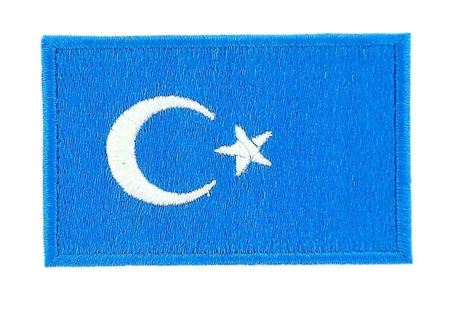 Patch Patch Patch Brode Flag Ou-Ghour Turkestan Thermocollant Backpack Backpack Backpack