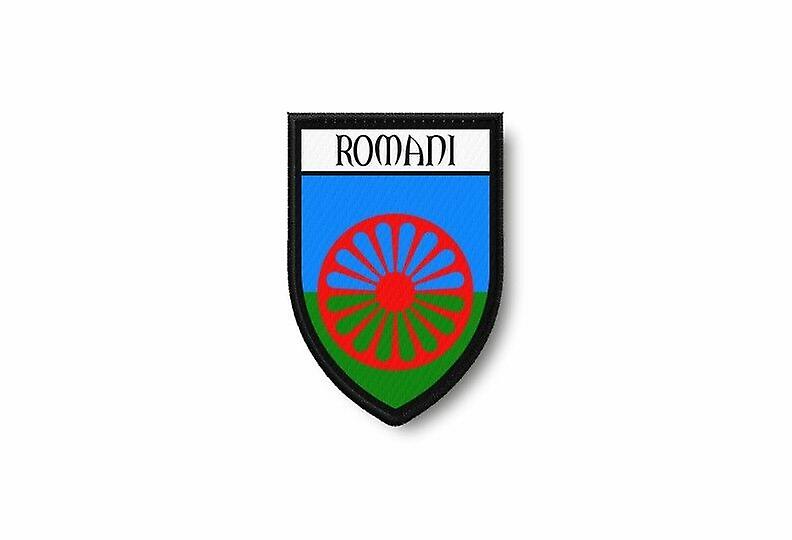 Patch Ecusson Termocollant Edge Brode Flag Prints Roma Romani Gypsies