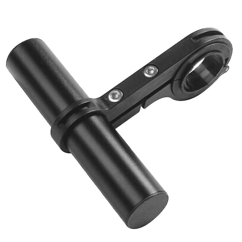 Zwarte fiets fiets stuur extender mount beugel houder