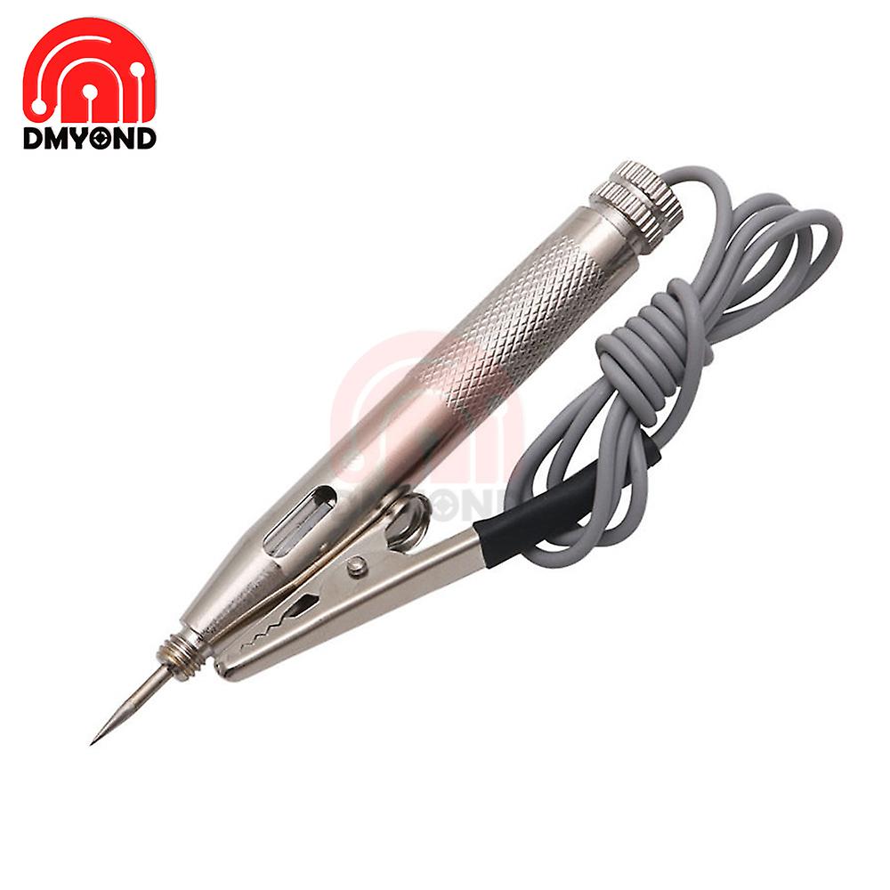 Dc 6v-24v 12v Car Light Circuit Tester Probe Light System Test Probe Lamp Auto Light Lamp Voltage Test Pen Detector Copper