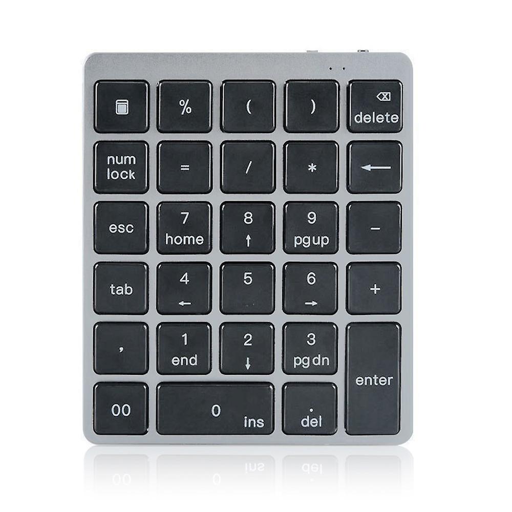 28 Keys Wireless Bt Numeric Keyboard Portable Accounting Office Keyboard