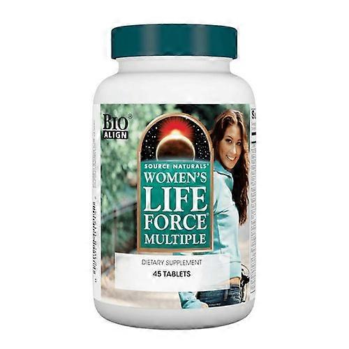 Source Naturals Womens Life Force Multiple, 45 Tabletten (1 Stück)