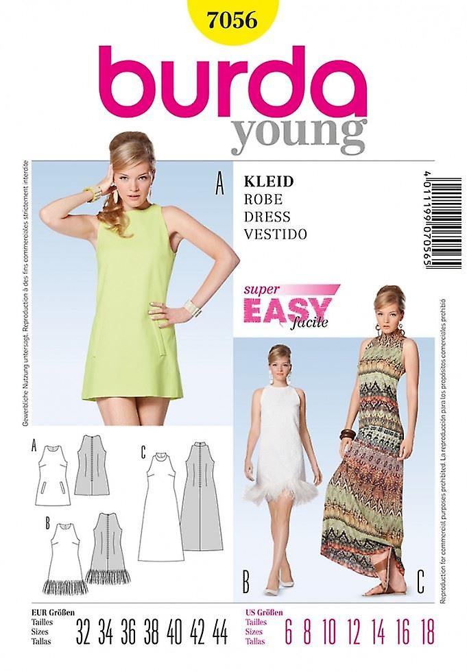Burda Paper Sewing Pattern 7056