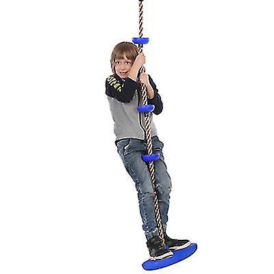 赤2メートルの長さのディスククライミングロープスイング感覚統合機器ティーチングエイド子供用サスペンションおもちゃAz9271