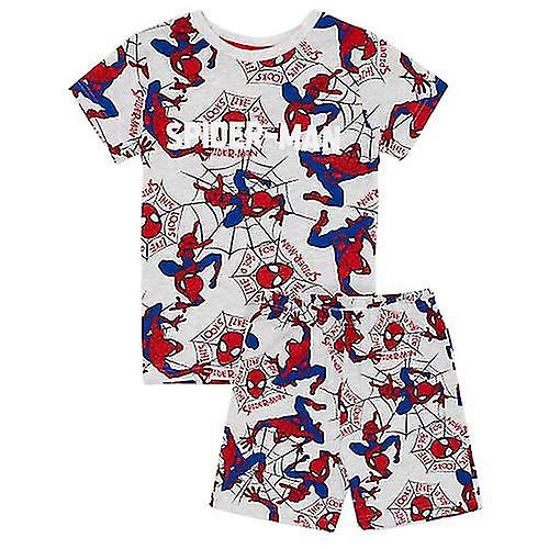 Spider-Man Boys Short-Sleeved Pyjama Set