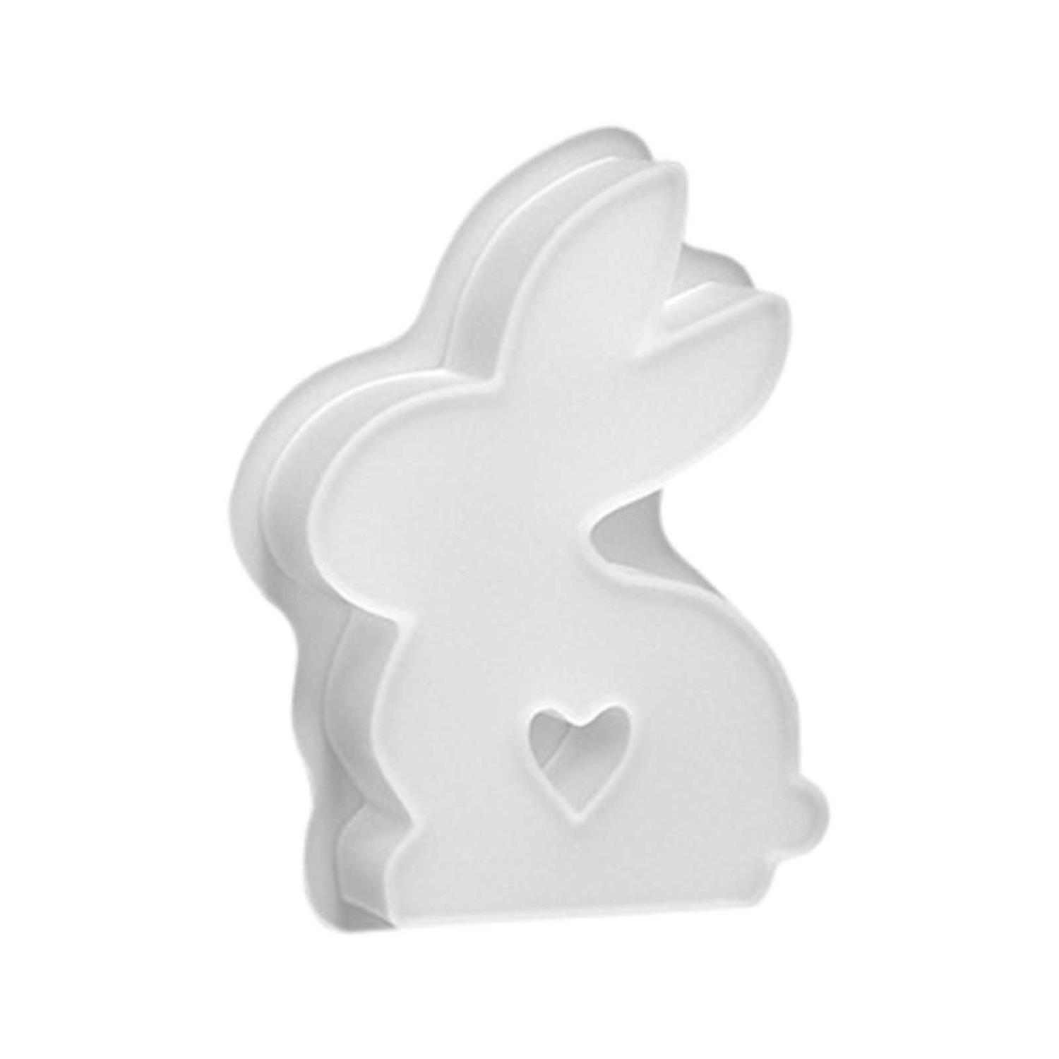 Easter Bunny Candle Mold 3D Silicone Rabbit for Resin Plaster Crafting