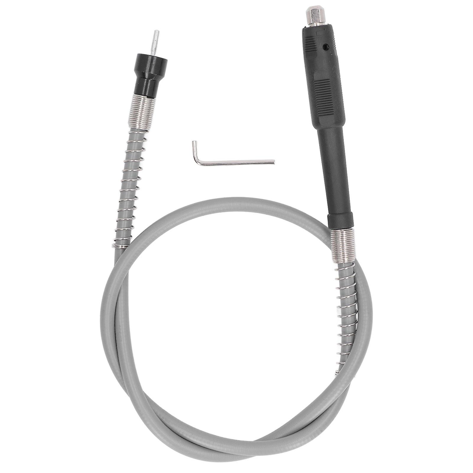 Qukaim Flexible Grinding Shaft Extension Cord Drill Drive Extension Shaft, 360 Degree Bend Flexible Shaft Extension Cord, ABS Material, Compatible