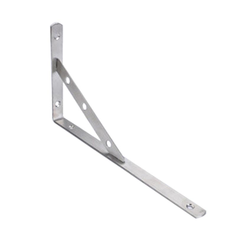 Stainless Steel Triangle Bracket Thickened Fixed Partition Wall Mounted Detachable Right Angle